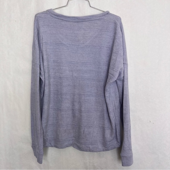 5/$25 three dots lounge pajama top medium - Picture 3 of 3